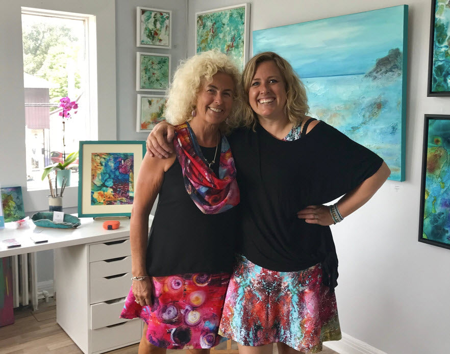 Artist Generations Art Studio - Wendy Fee and Reni Fee