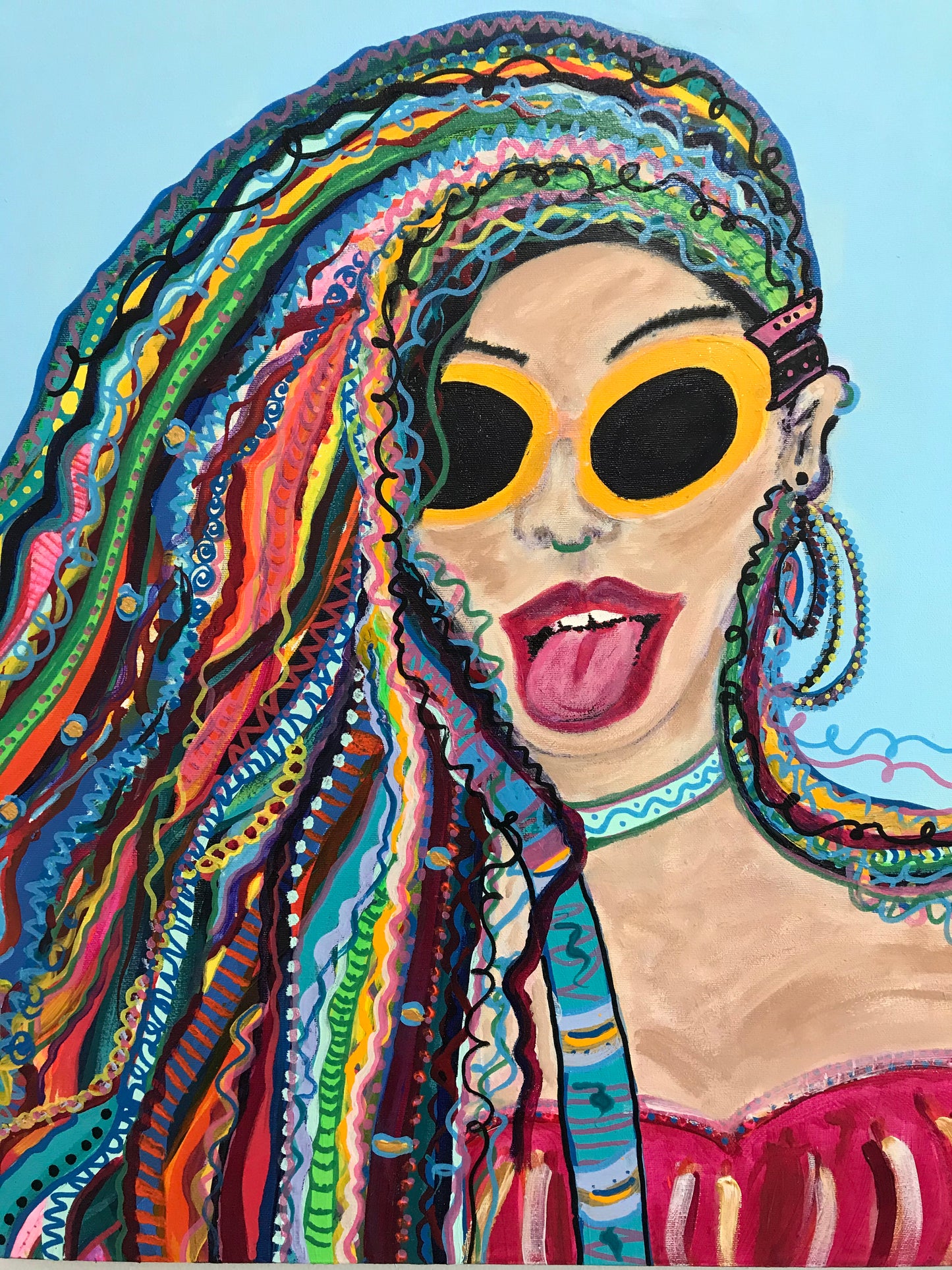 Amaku - Original artwork by Reni Fee