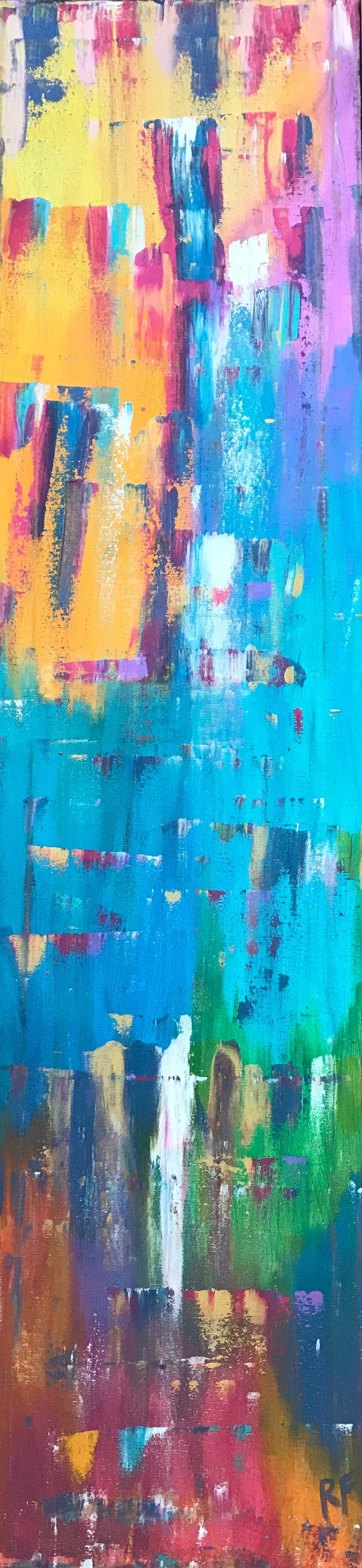 Birds On A Wire - Original Artwork by Reni Fee