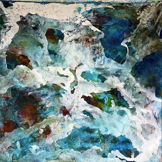 Blue My Mind - Original Artwork by Wendy Fee