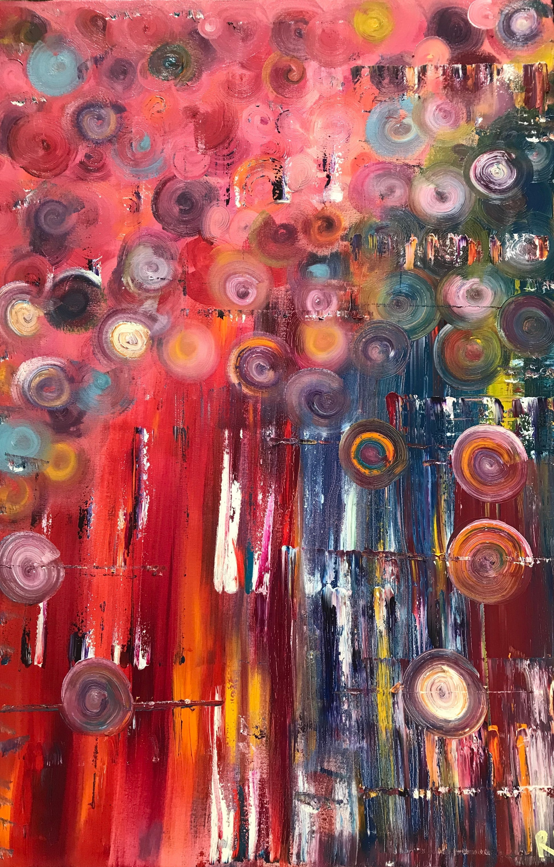 Spring Fling - Original Artwork by Reni Fee