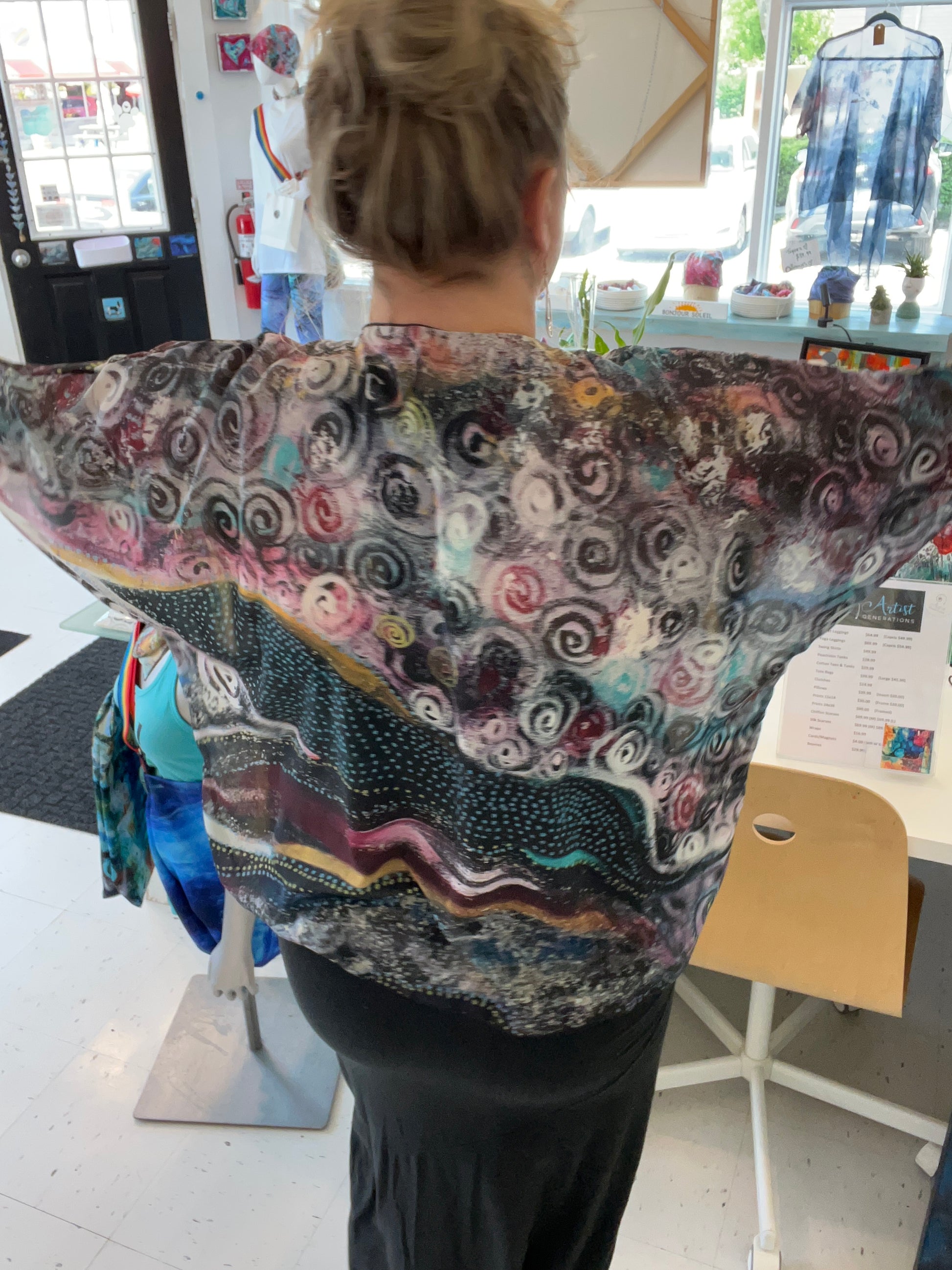 Spiraling Kimono