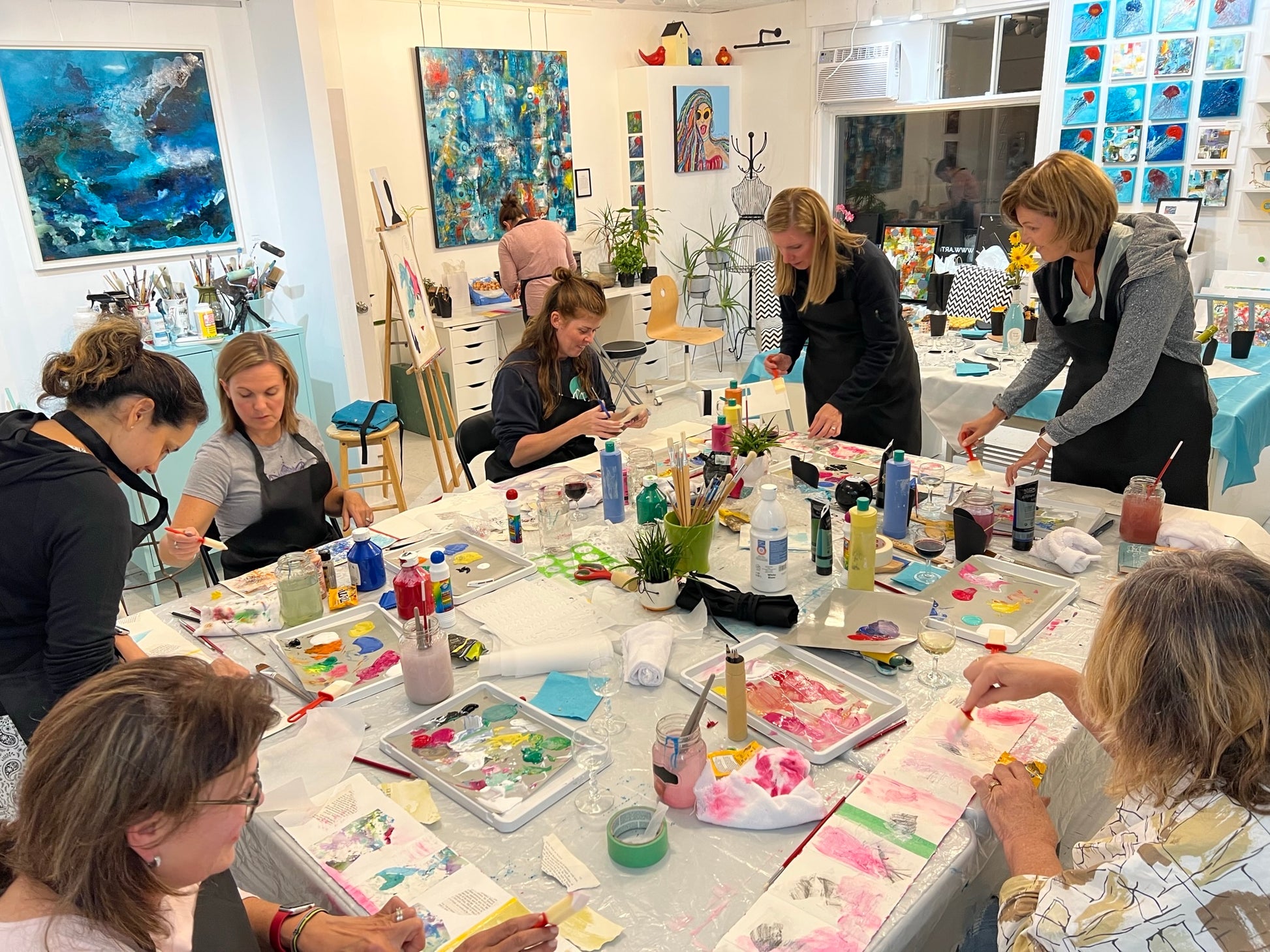 Concertina Sketchbook Art Workshop