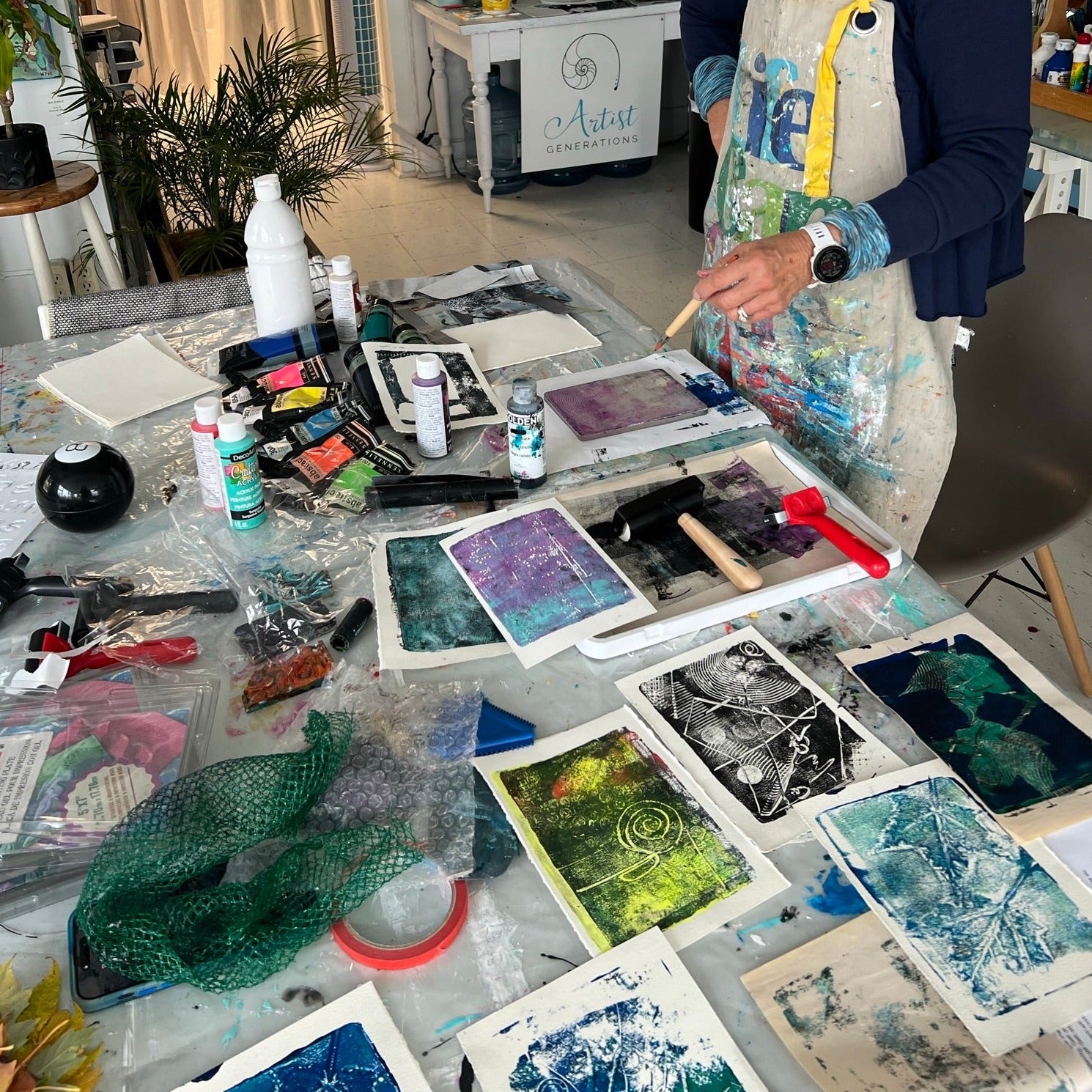 Gelli Print Workshop