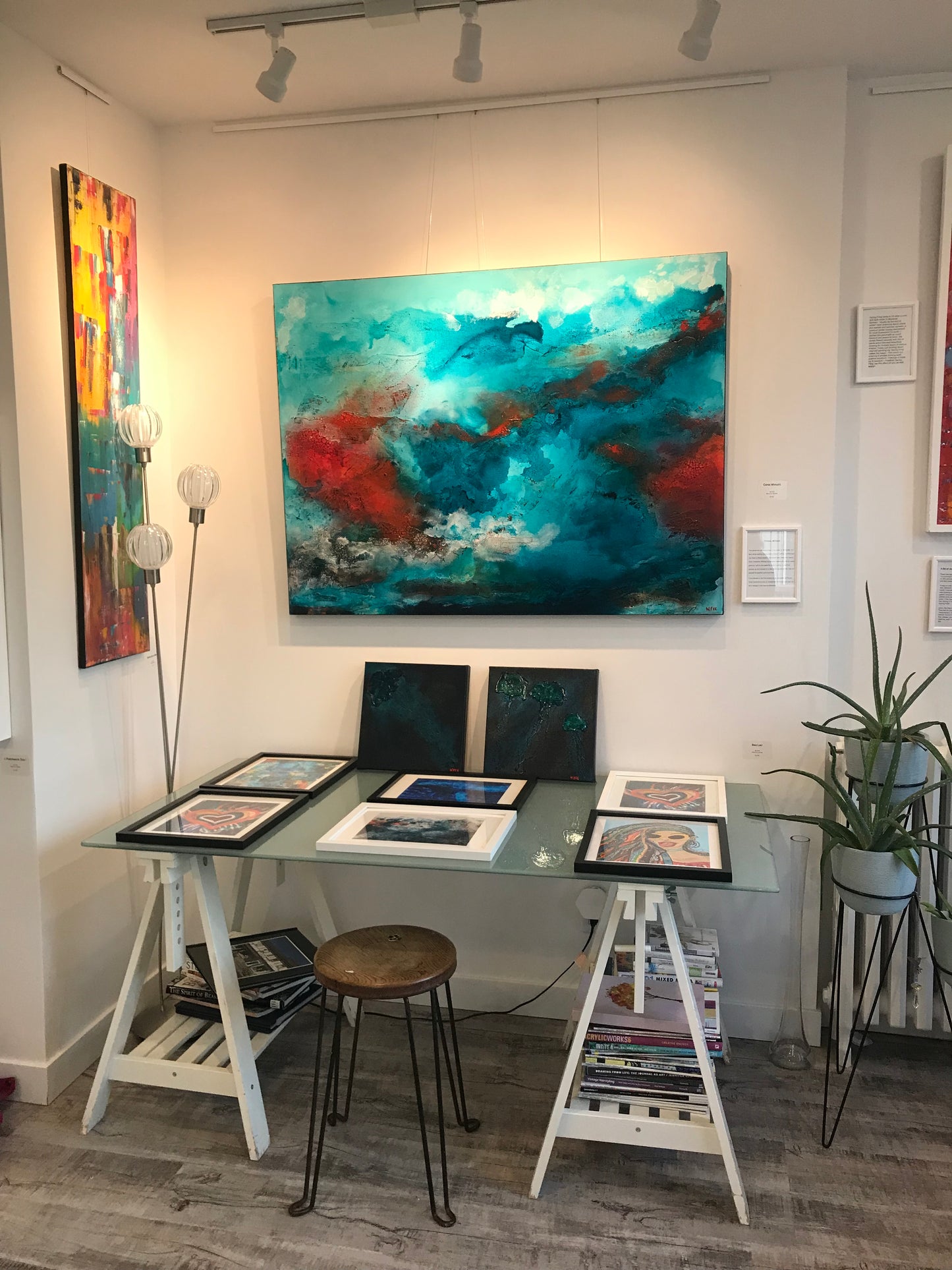 Coral Mosaic - Original Artwork by Wendy Fee