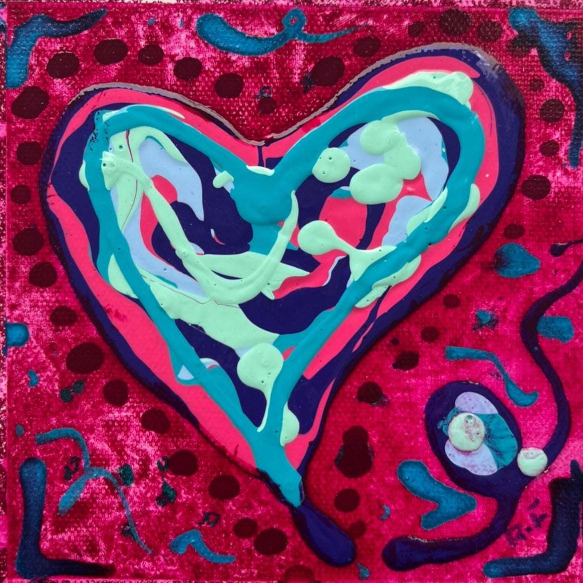 Happy - Original Artwork by Reni Fee