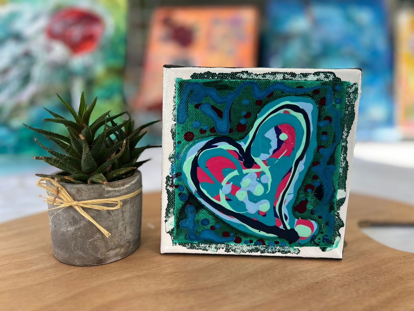 Happy 2 - Original Artwork by Reni Fee