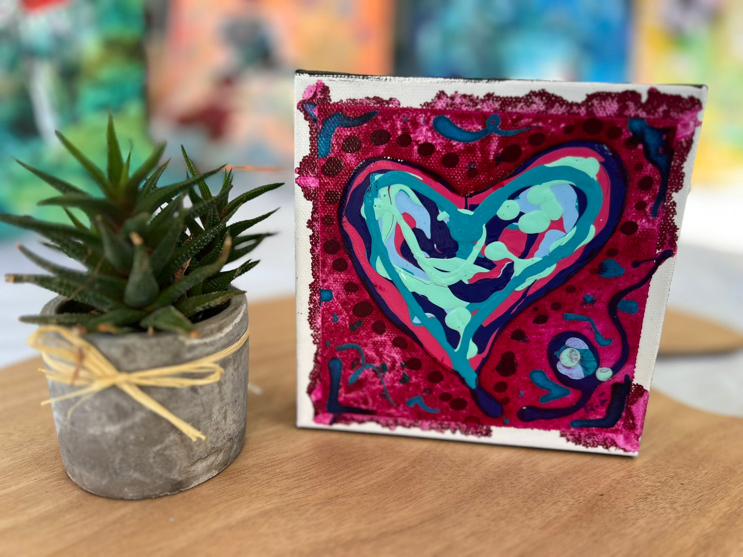 Happy - Original Artwork by Reni Fee