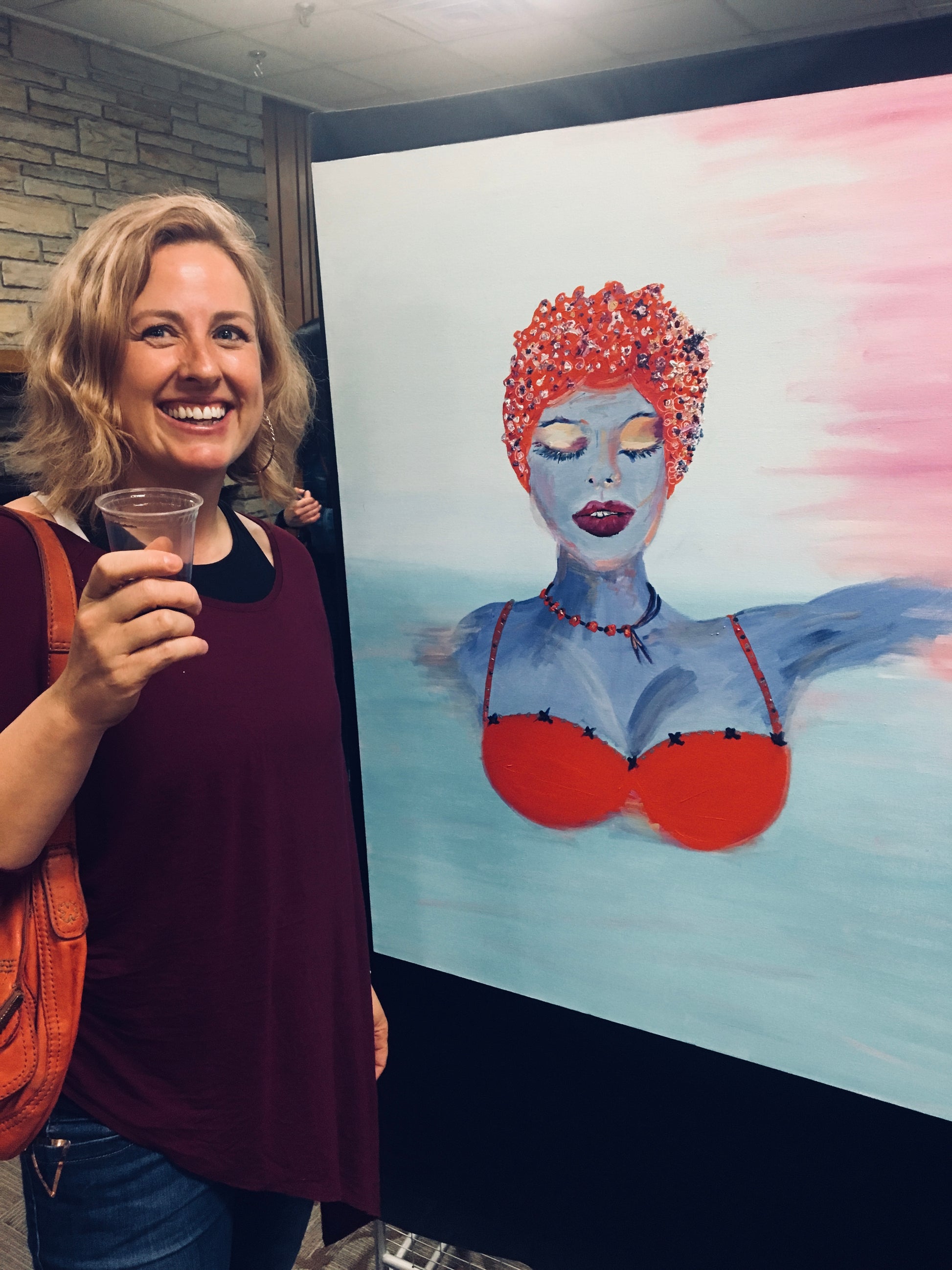 Meet Me In Cape May - Original Artwork by Reni Fee