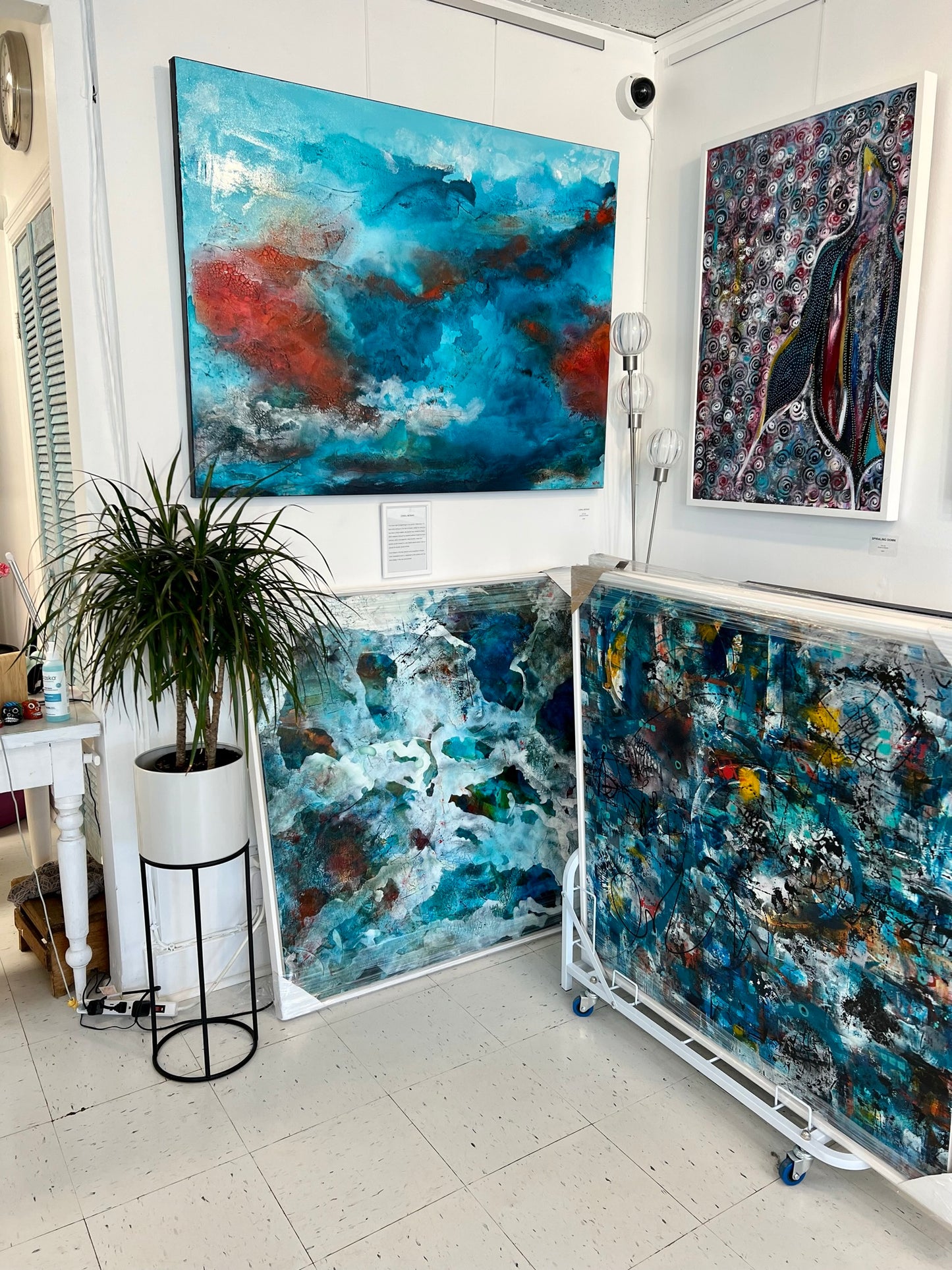 Coral Mosaic - Original Artwork by Wendy Fee