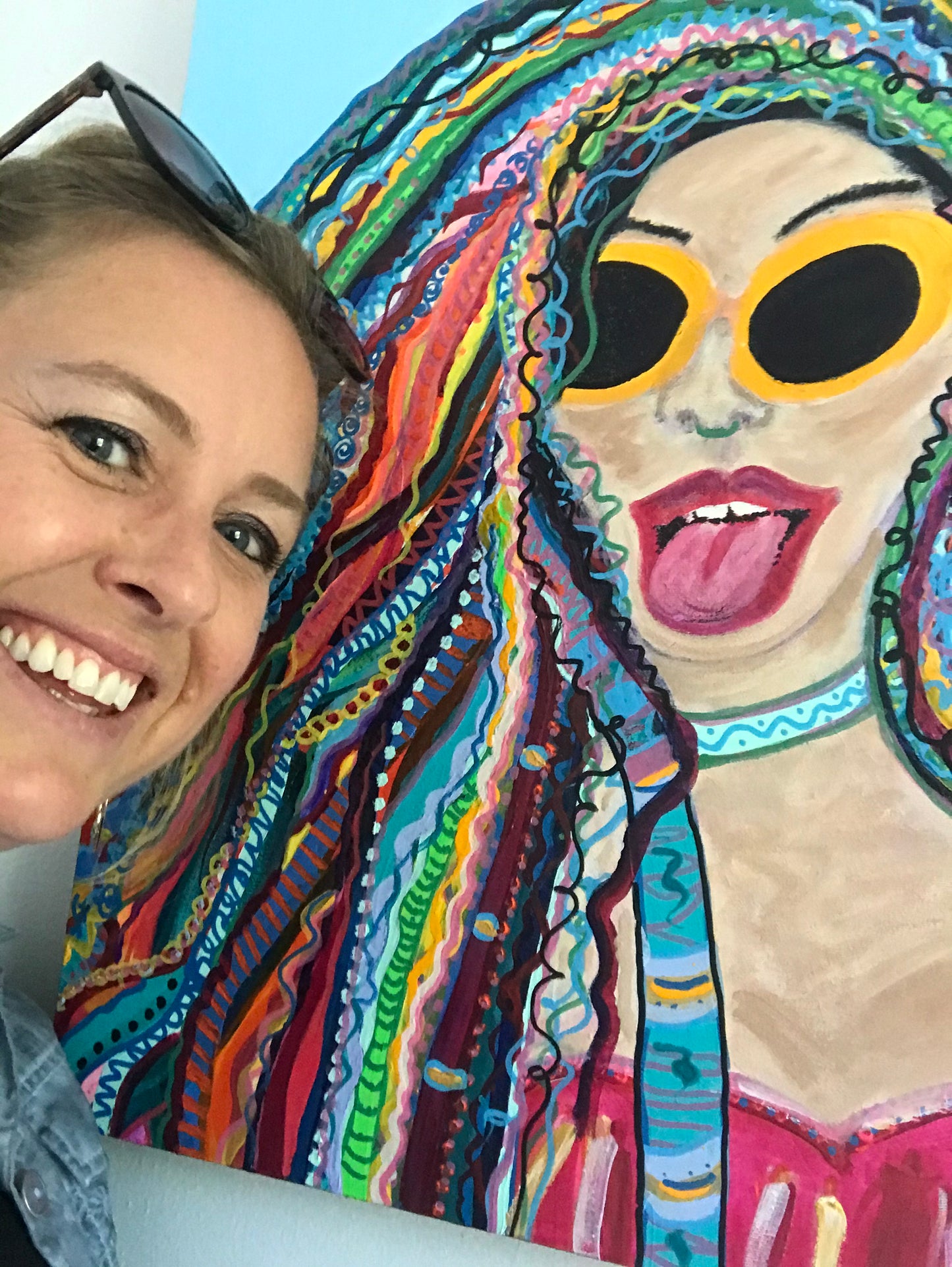 Amaku - Original artwork by Reni Fee