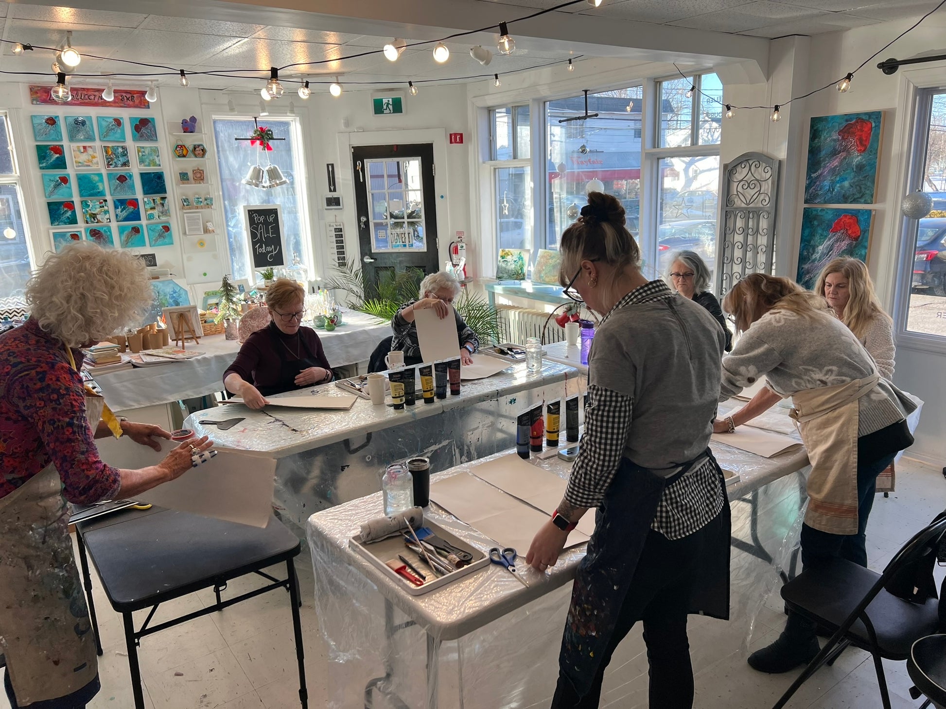 Concertina Sketchbook Art Workshop