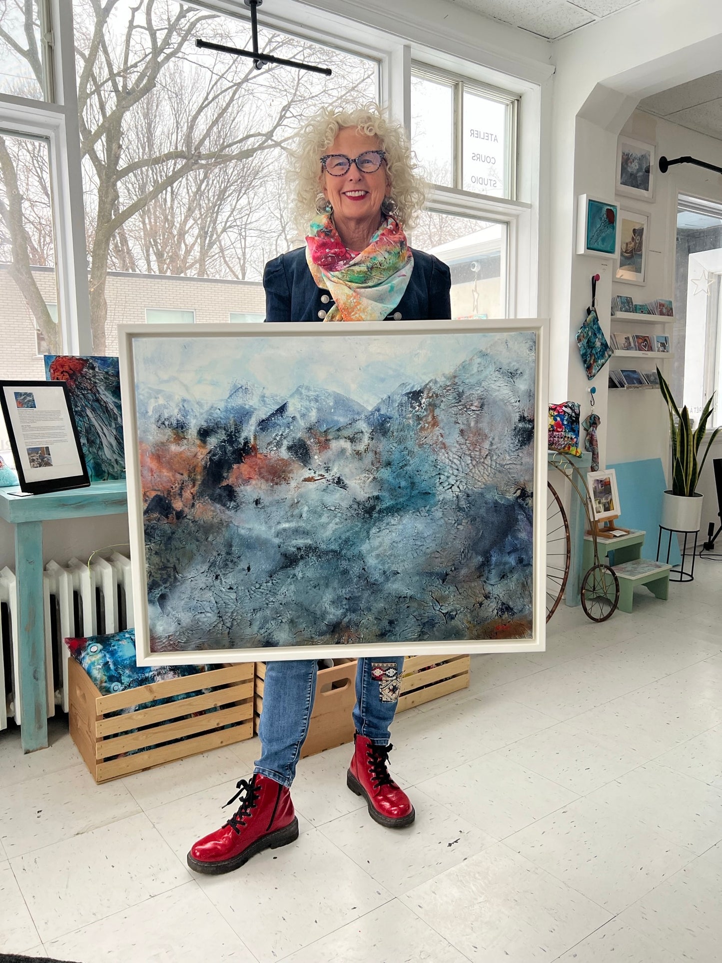 Early Summit Original Artwork by Wendy Fee