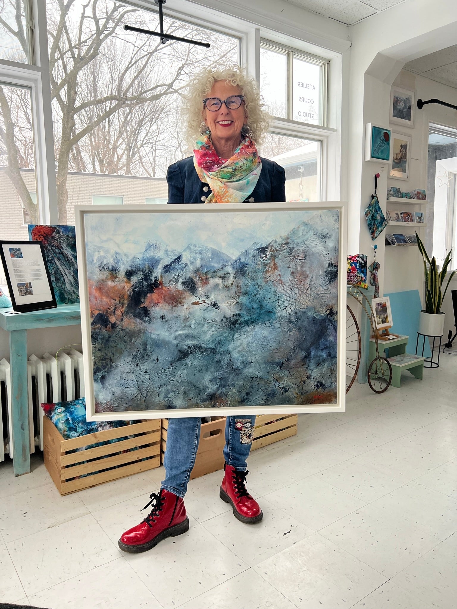 Early Summit Original Artwork by Wendy Fee