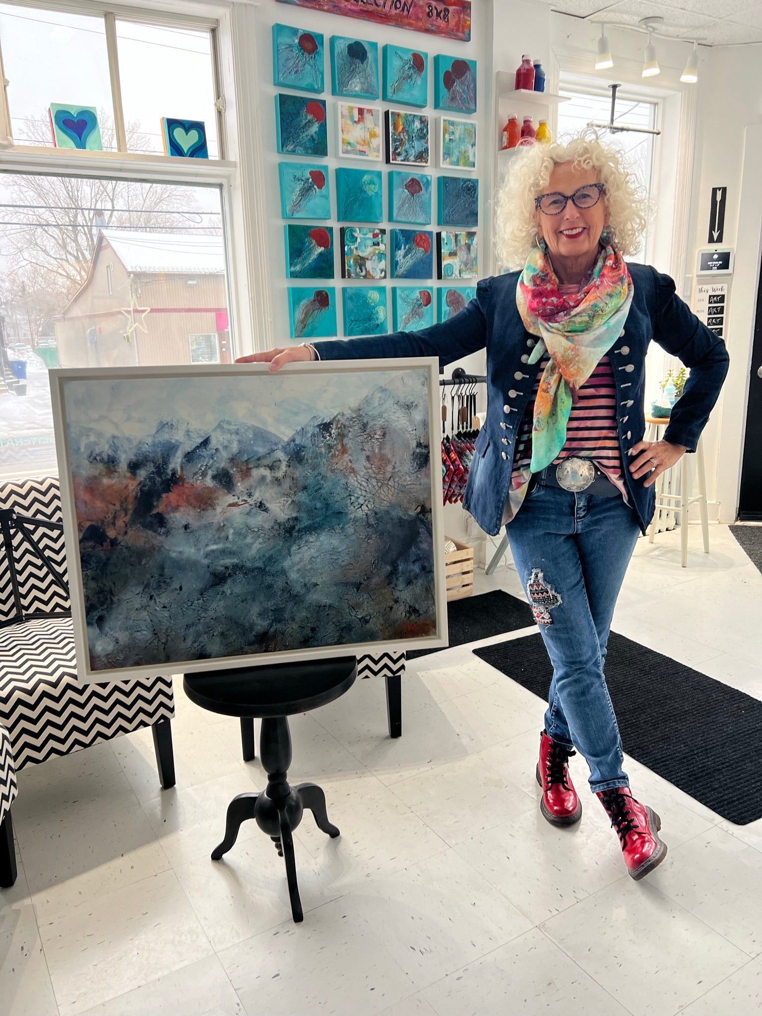 Early Summit Original Artwork by Wendy Fee