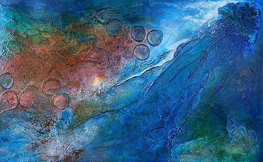 Surfacing - Original Artwork by Wendy Fee