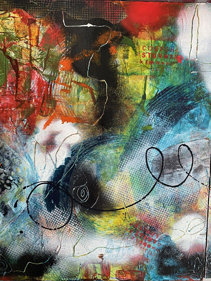 Wild Inside II - Original Artwork by Wendy Fee