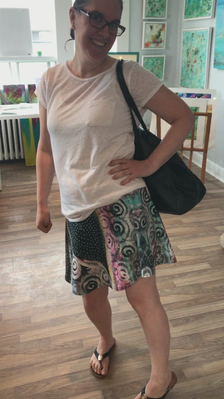 Swing Skirt featuring Tara Baumel