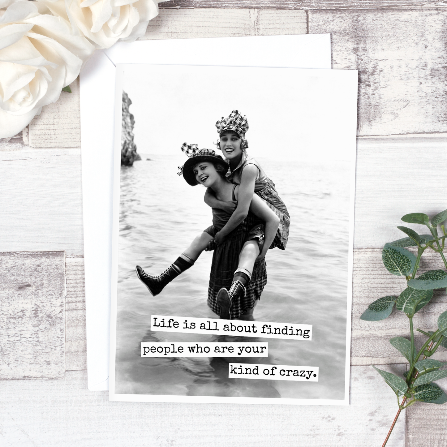 Friendship Card. Life Is All About Finding People...