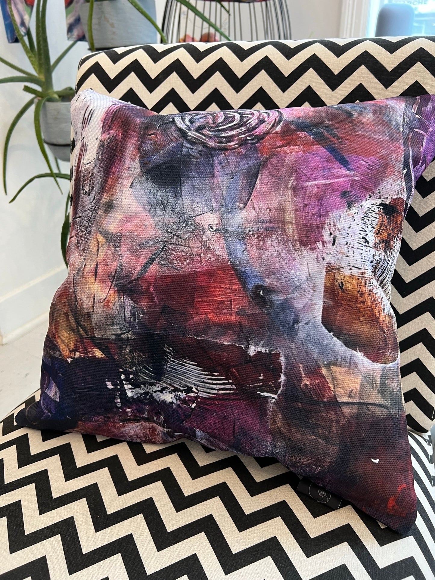 Celtic Sigh Throw Pillow