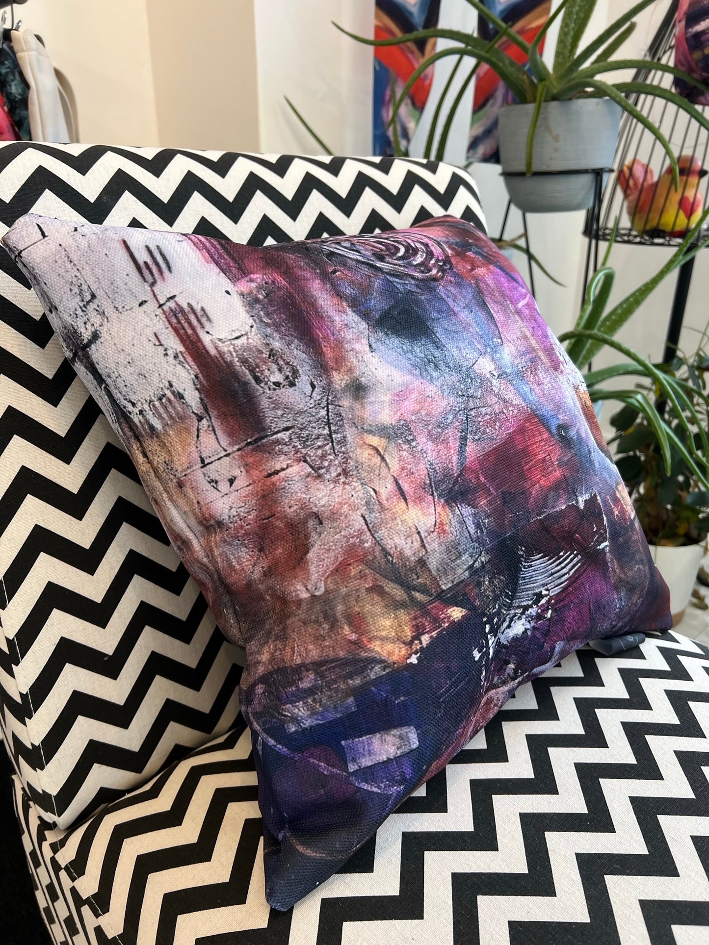 Celtic Sigh Throw Pillow