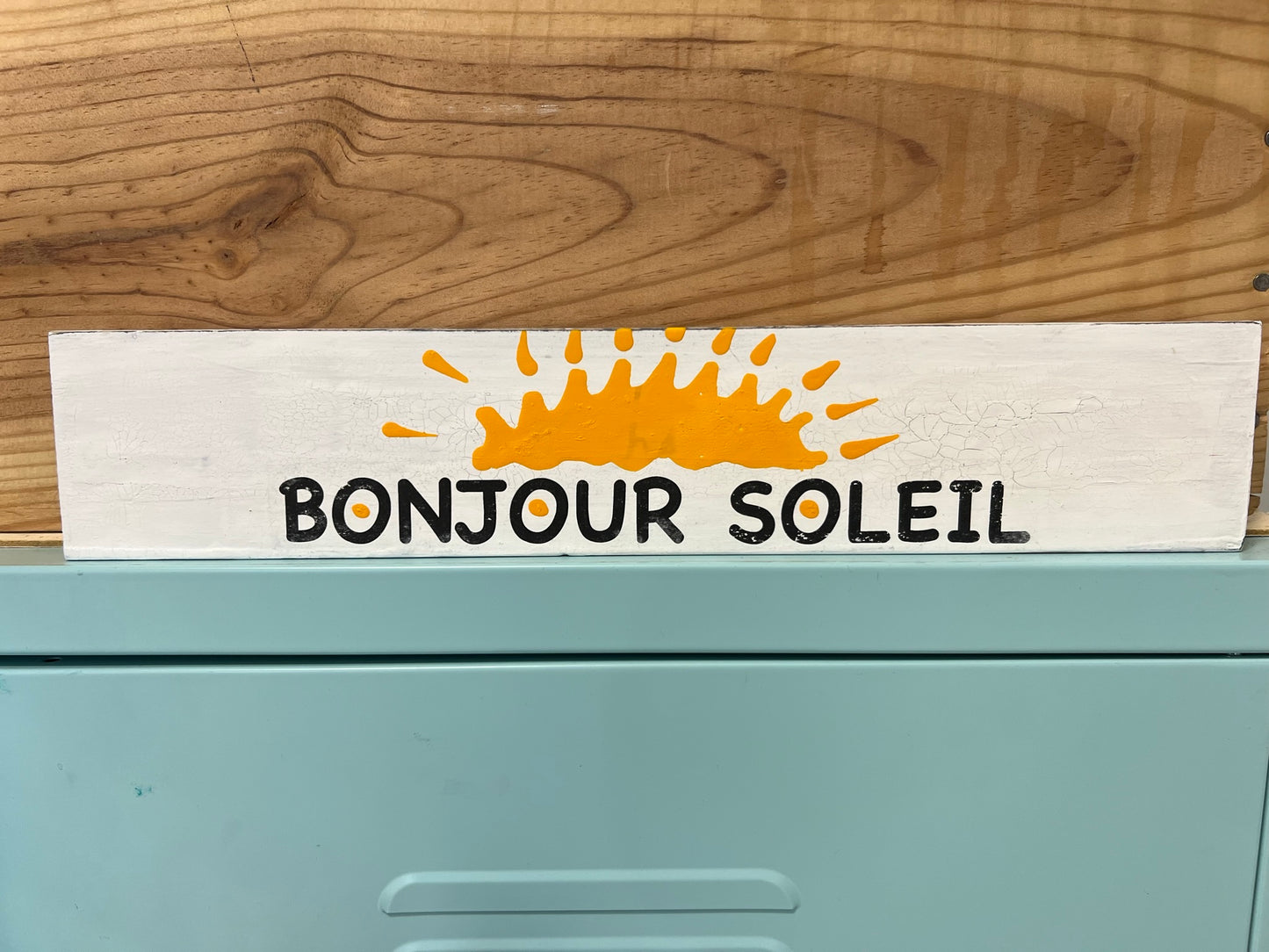 Shelf Talker Bonjour Soleil