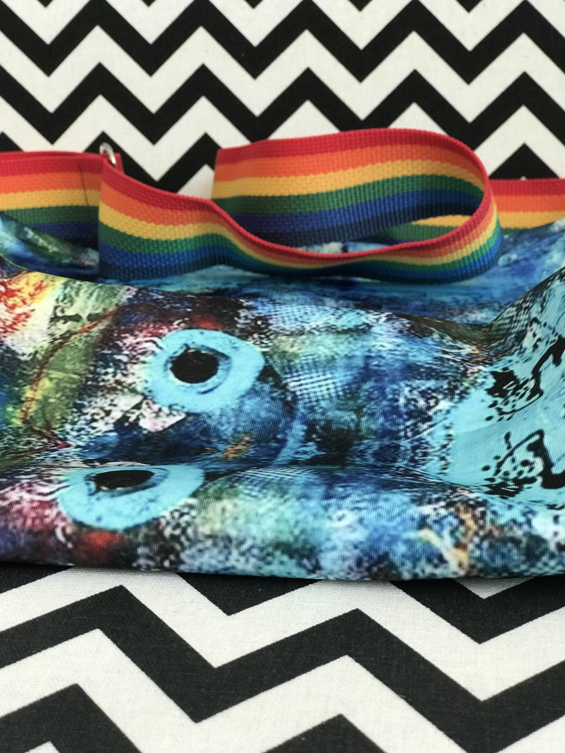 In It Together Tote Bag Rainbow Strap