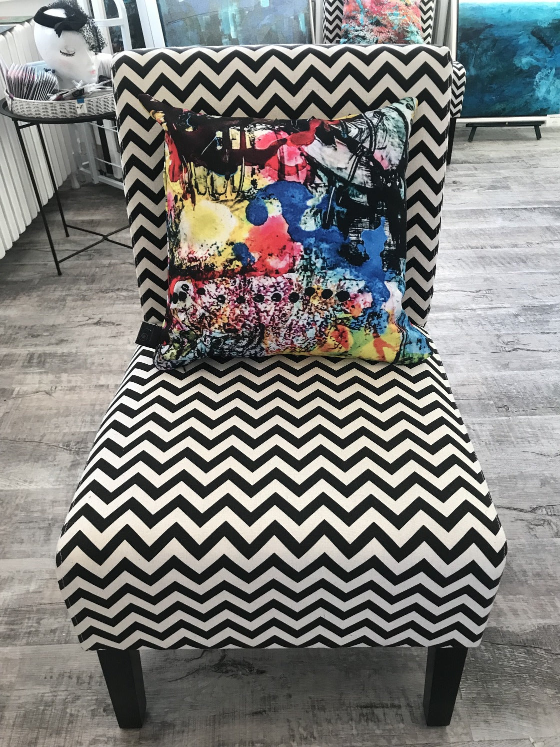 GraFeeti Throw Pillow