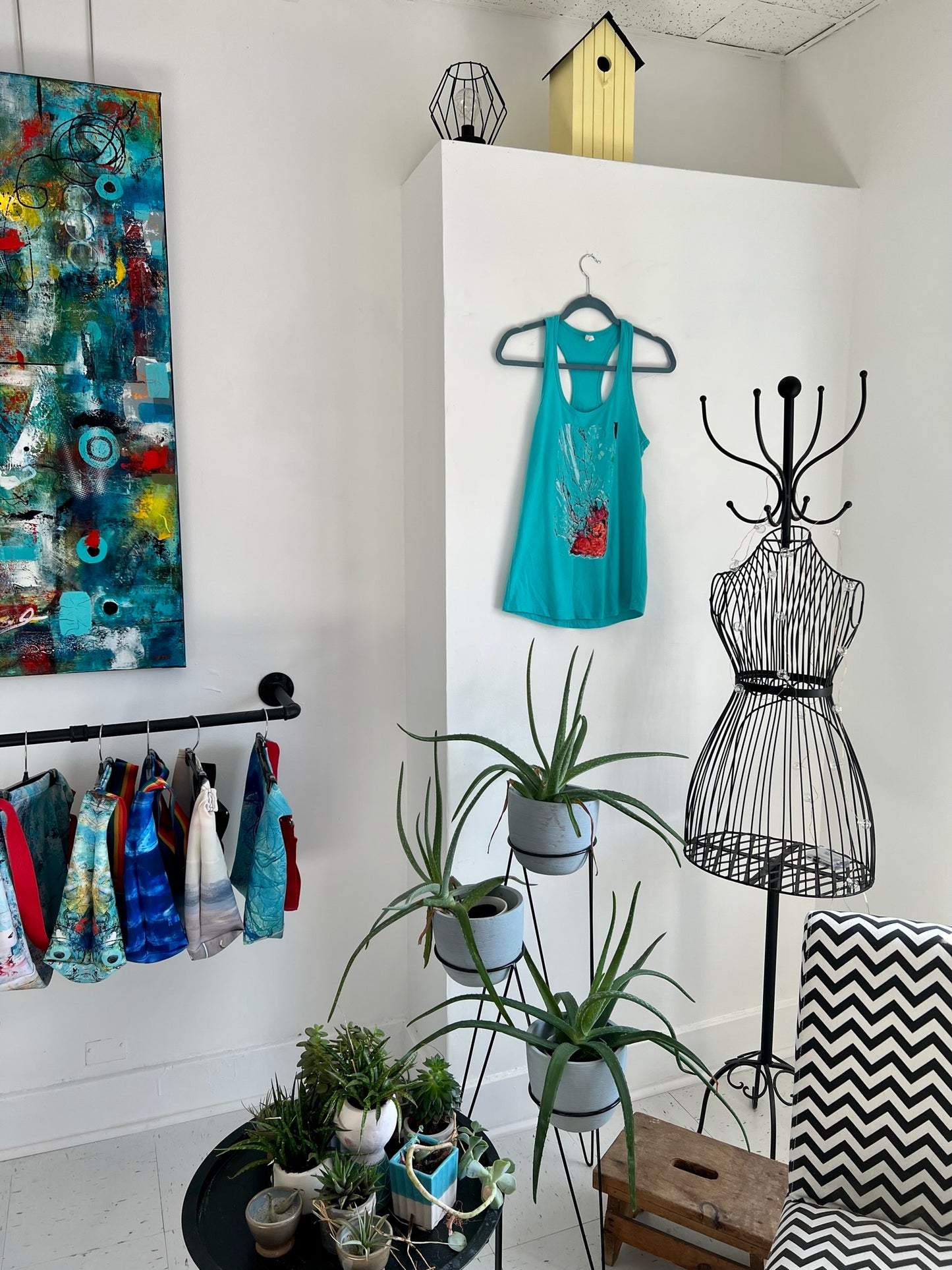 Racerback Tee - Last One S Turquoise!