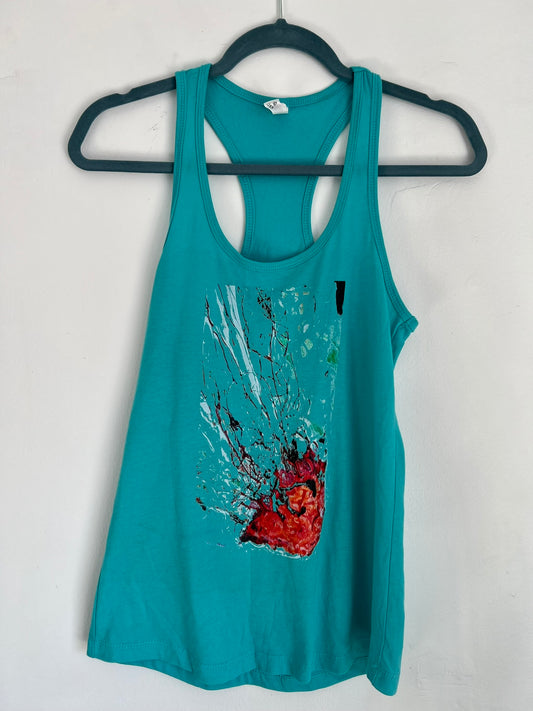 Racerback Tee - Last One S Turquoise!