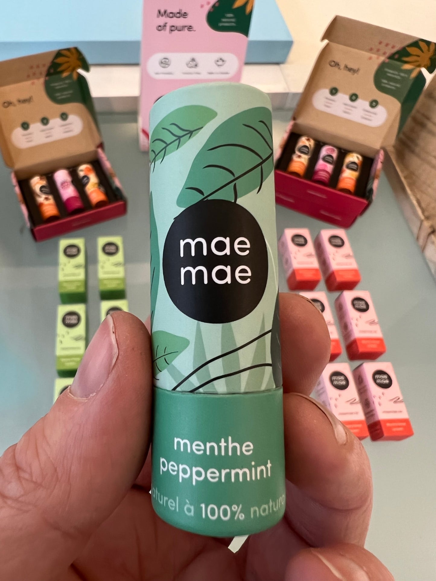 Maemae Peppermint Natural Lip Balm