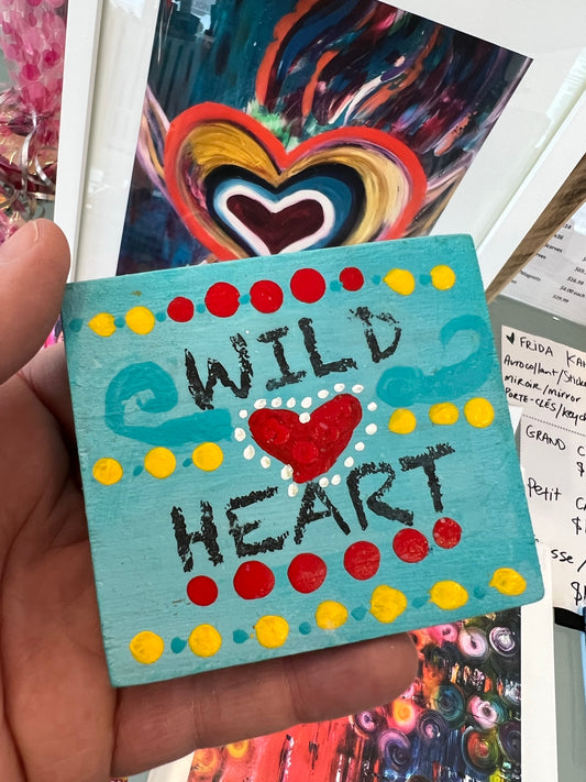 Shelf Talker - Wild Heart
