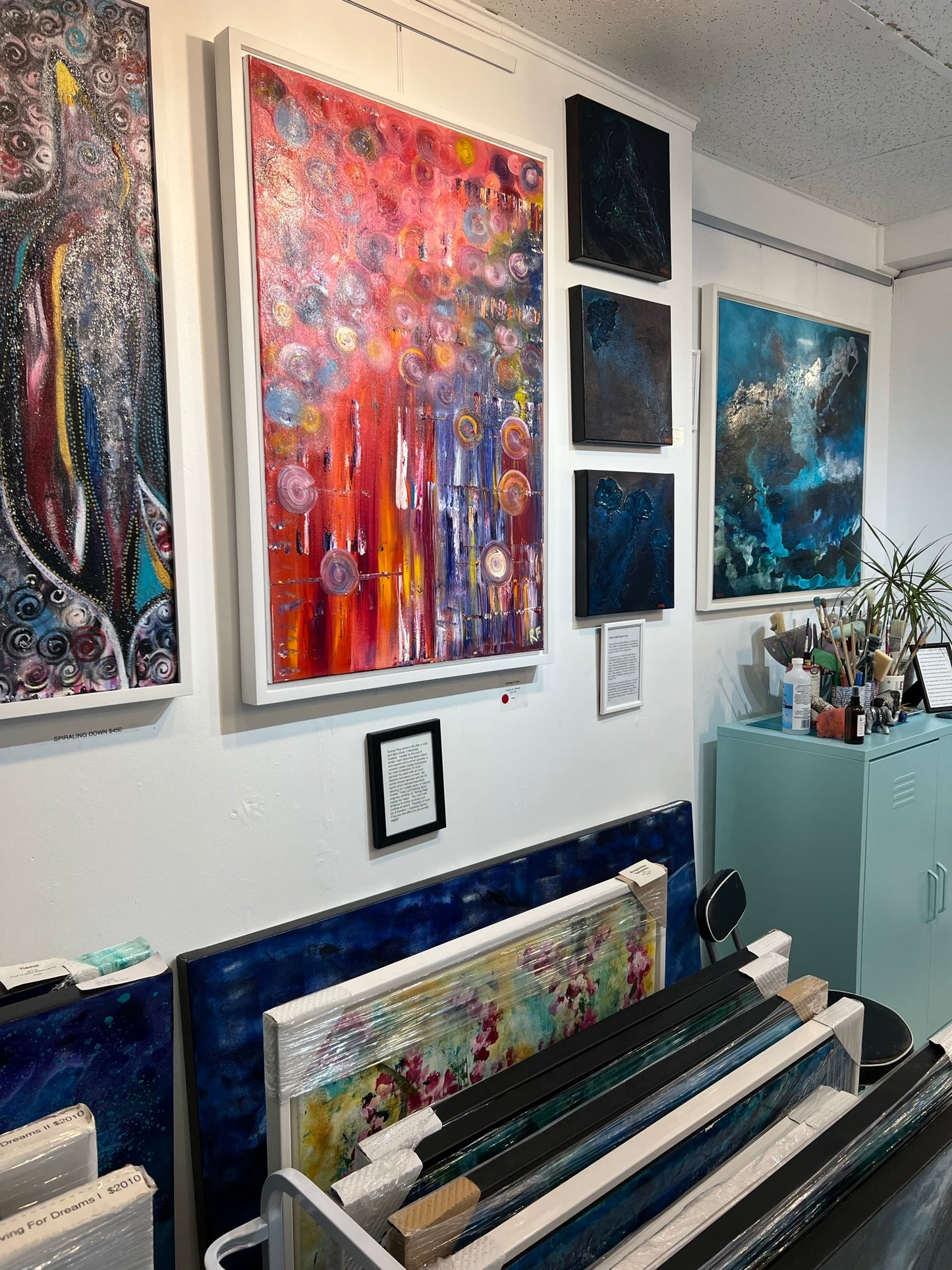 Spring Fling - Original Artwork by Reni Fee