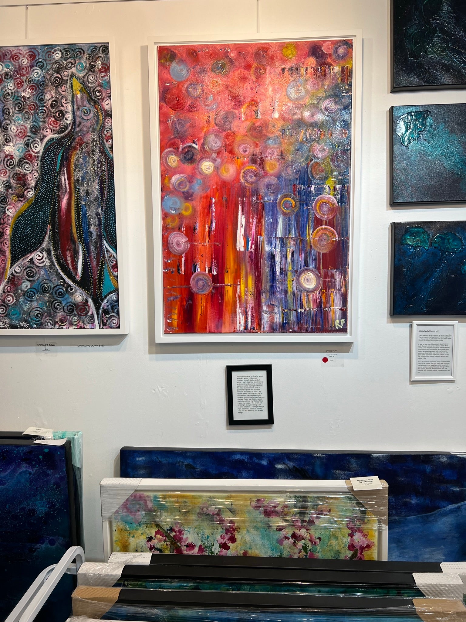 Spring Fling - Original Artwork by Reni Fee