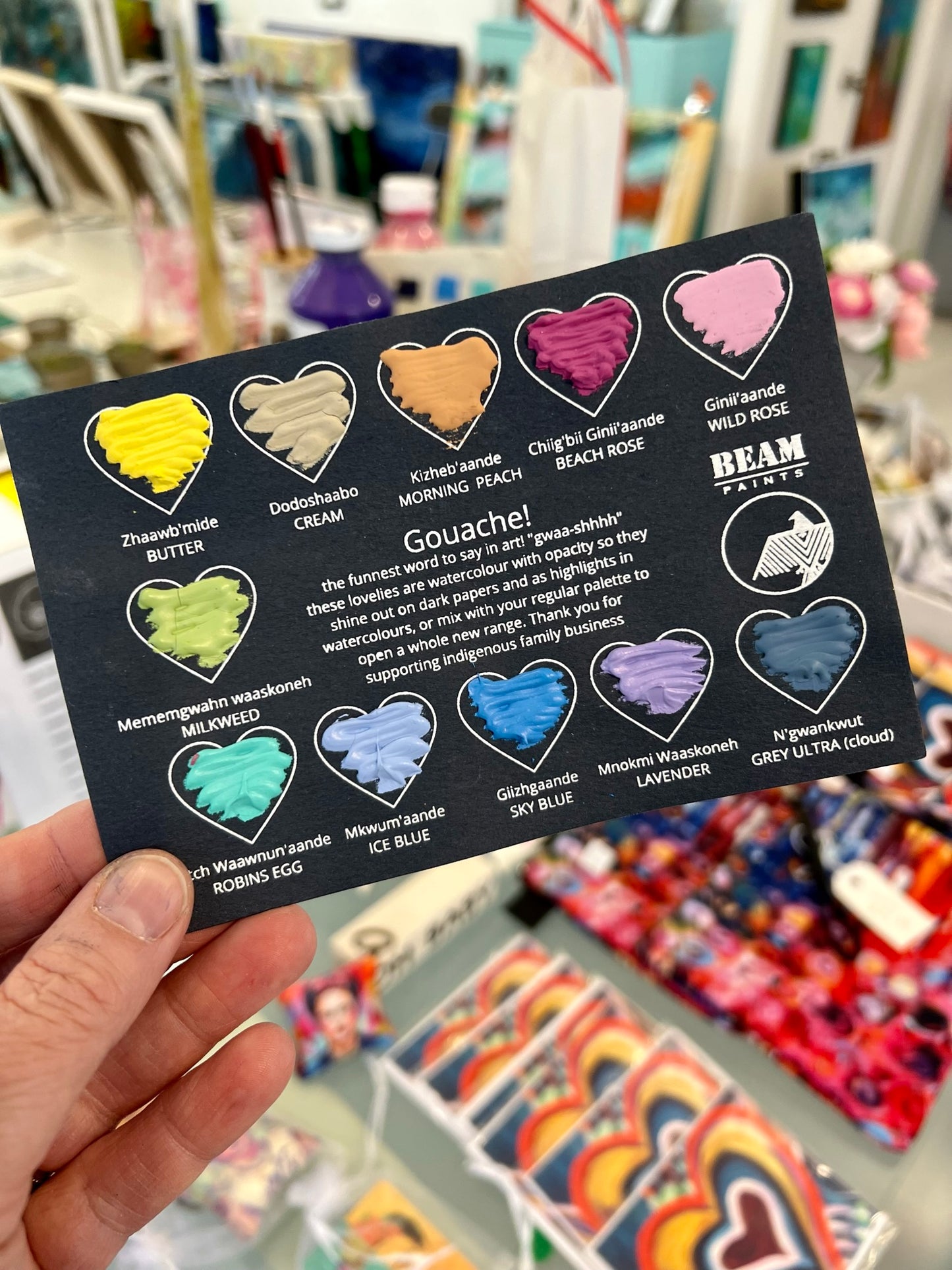 Beam Paints Travel Cards - Assorted Styles