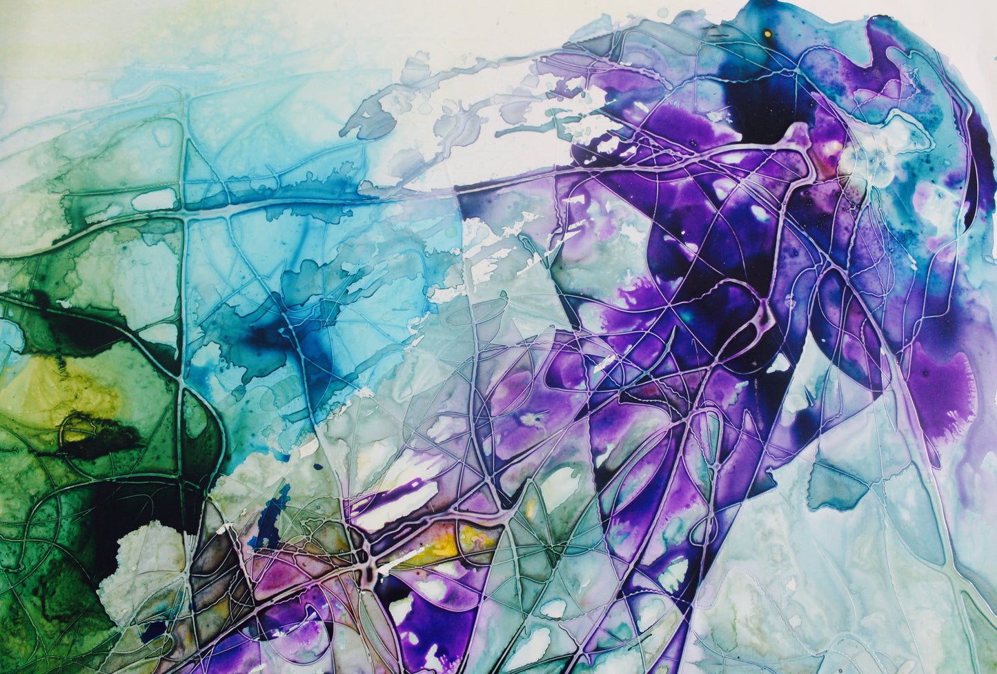 Pretty in Purple Original Art