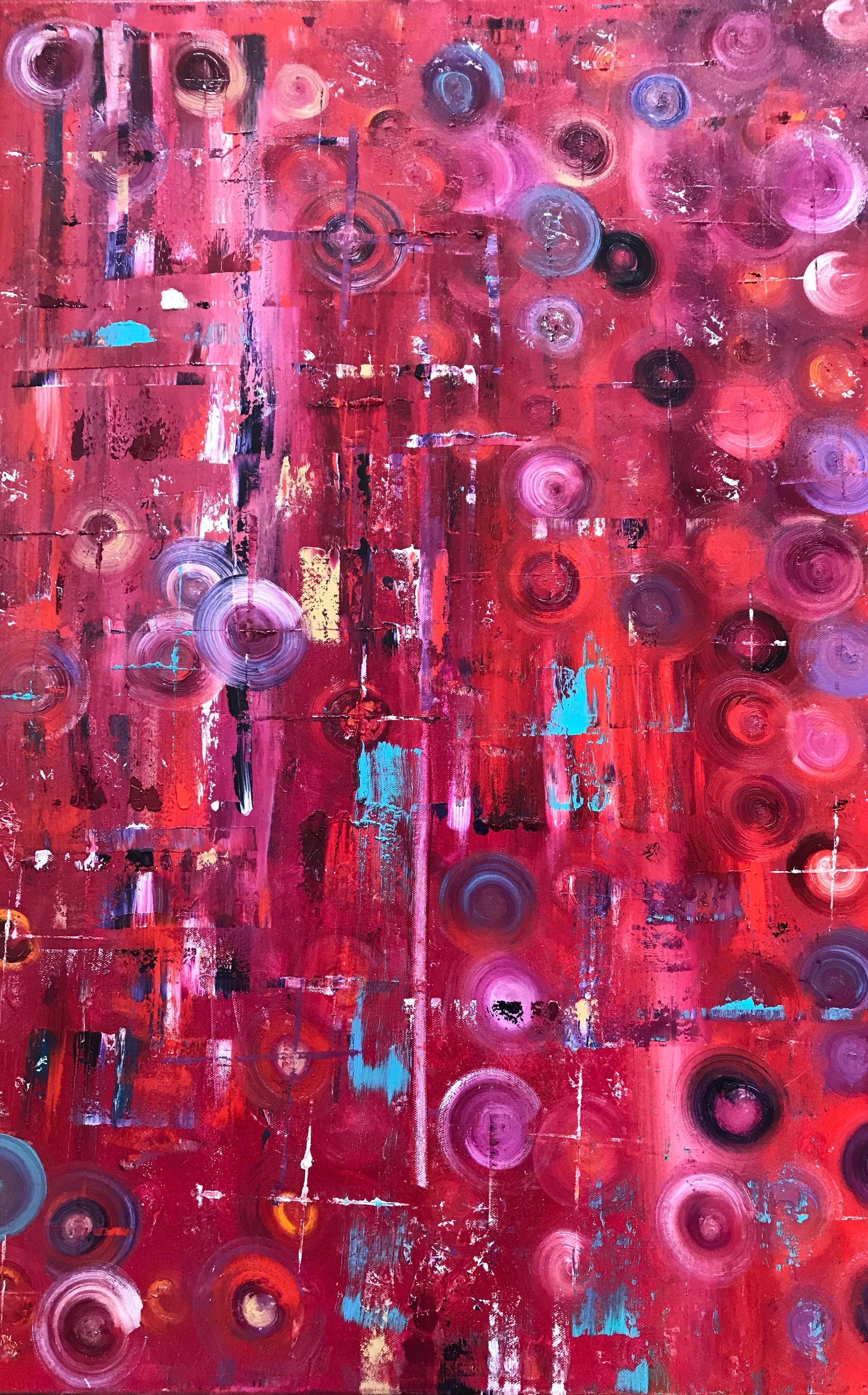 Dragon Fire - Original Artwork by Reni Fee