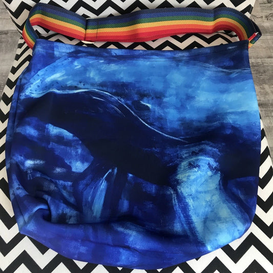 Big Blue Tote Bag