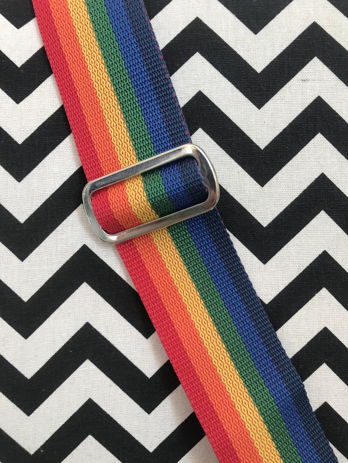 In It Together Tote Bag Rainbow Strap