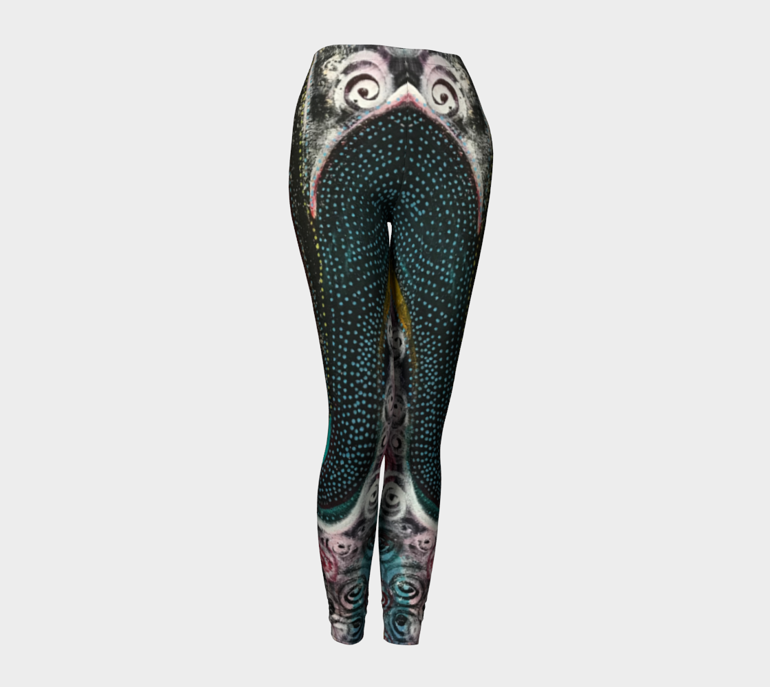 Wearable Art - Artist Generations - Spiraling Street Leggings