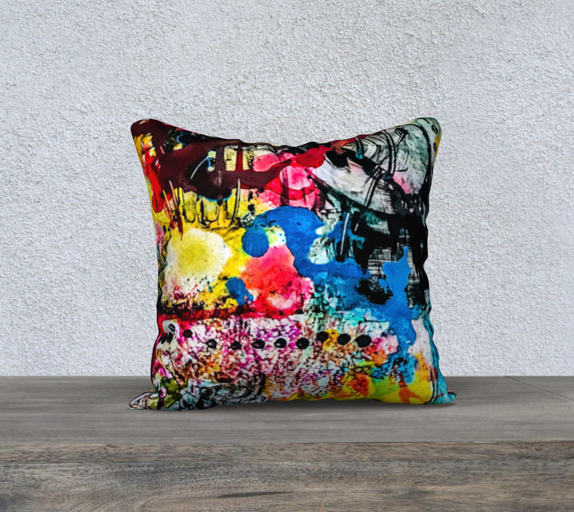 GraFeeti Throw Pillow