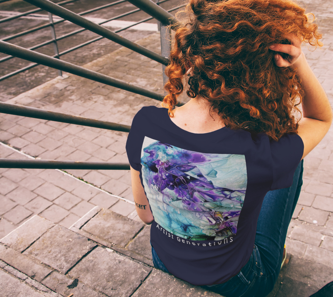 Artist Generations - Pretty In Purple Women's Tee