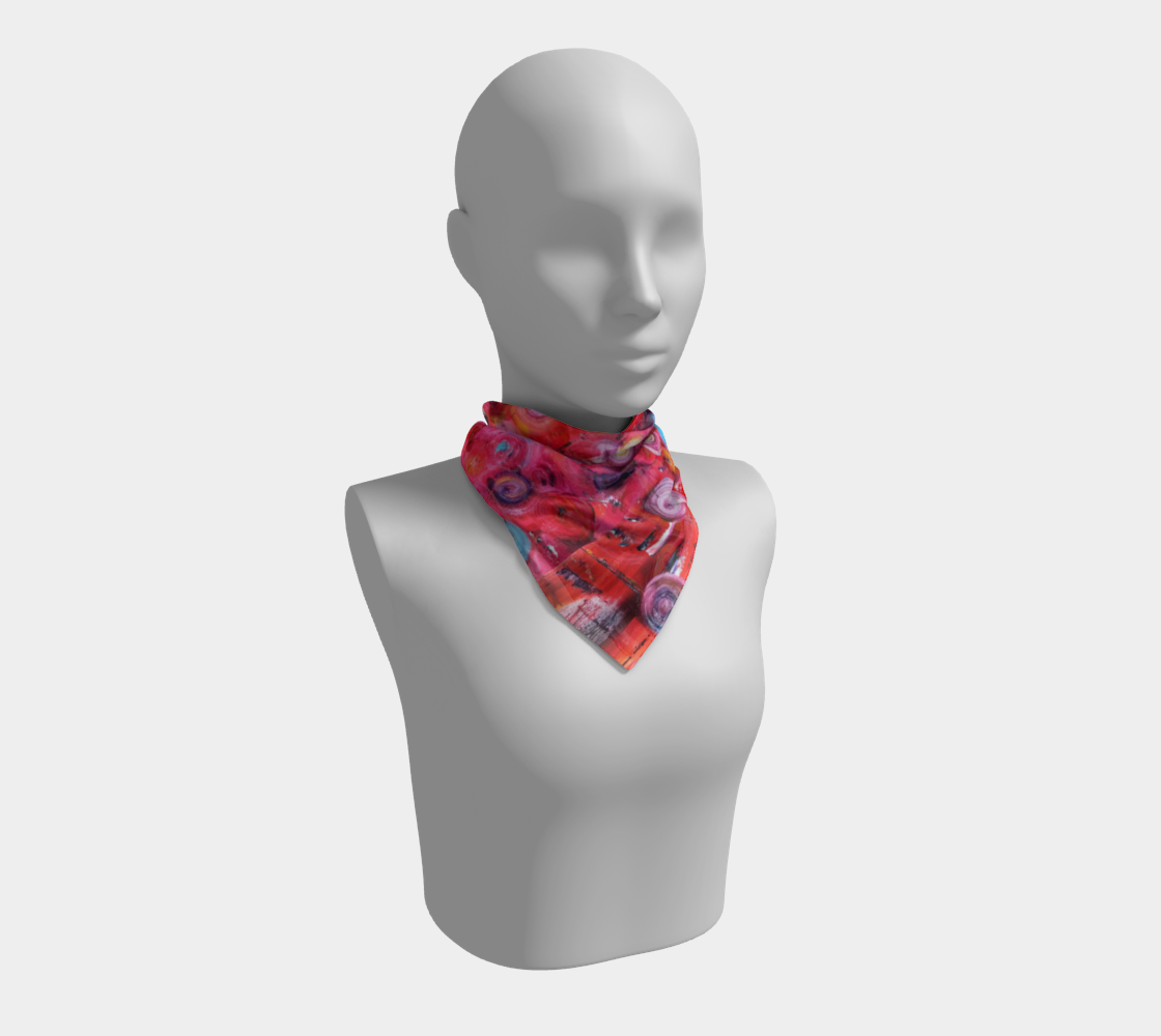 Wearable Art - Artist Generations - Spring Scarf