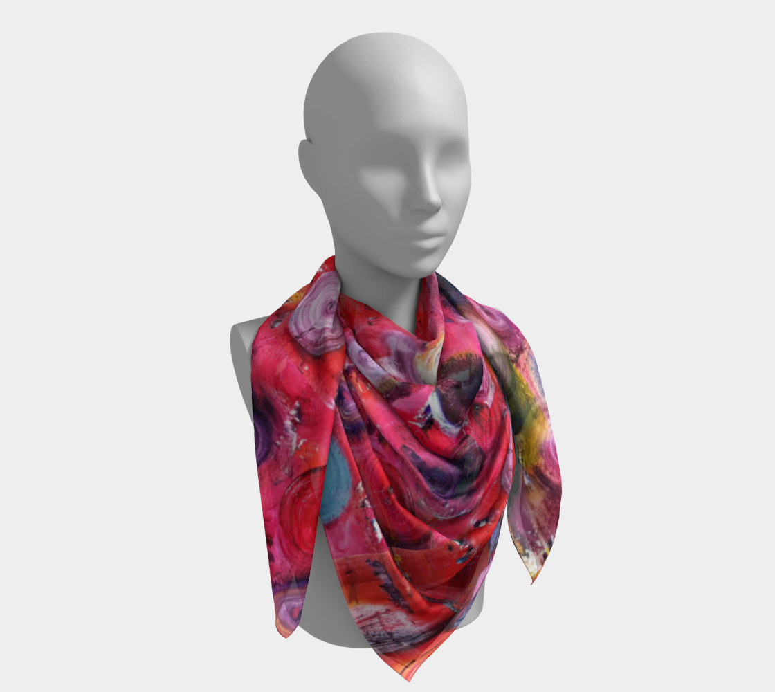 Wearable Art - Artist Generations - Spring Scarf
