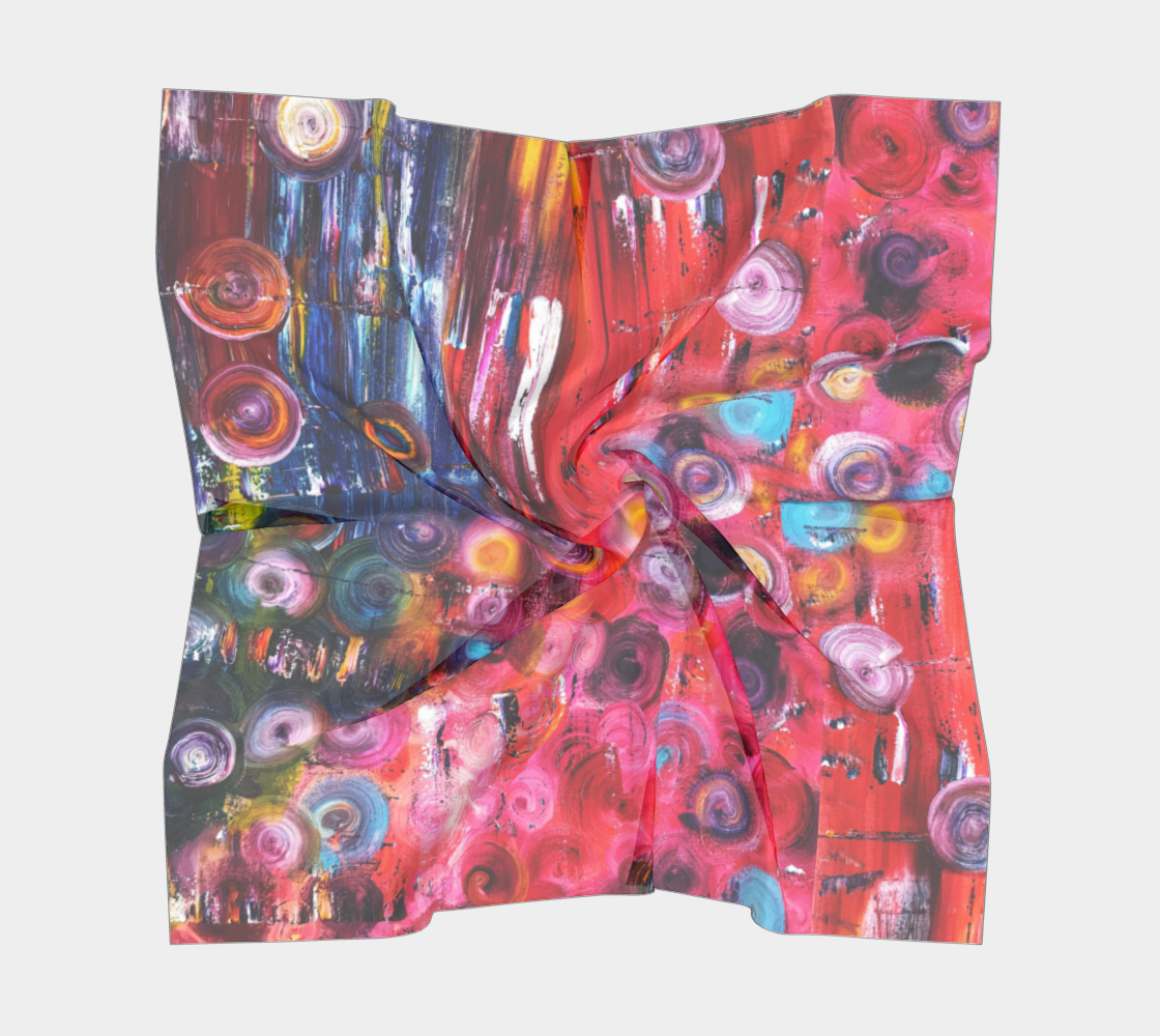 Wearable Art - Artist Generations - Spring Scarf