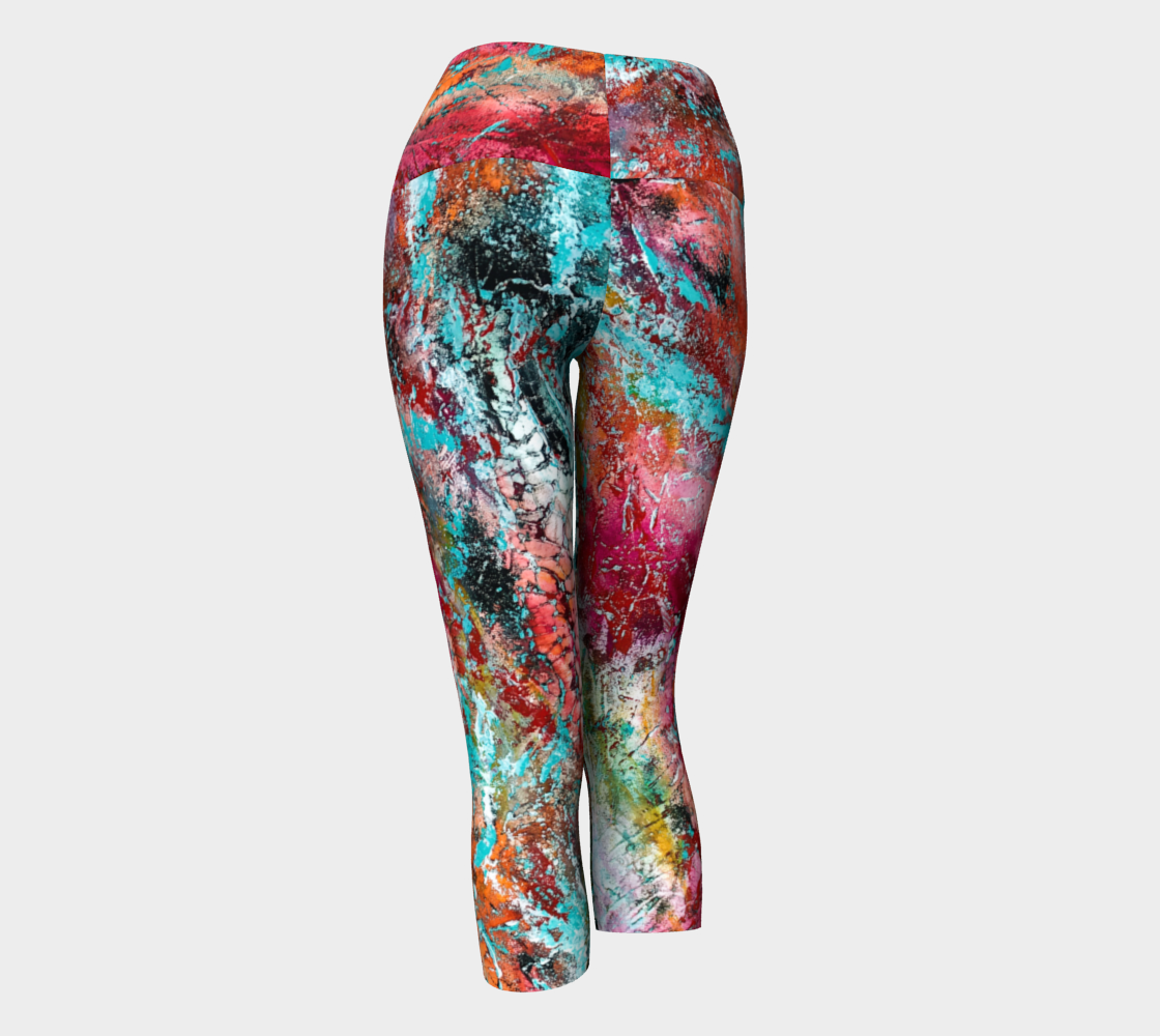 Wearable Art - Artist Generations - Opal Reef Capris
