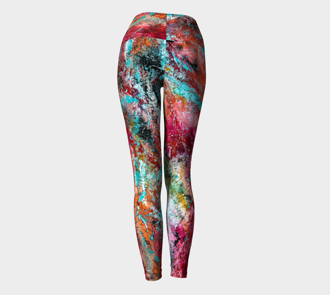 Wearable Art - Artist Generations - Opal Reef Leggings