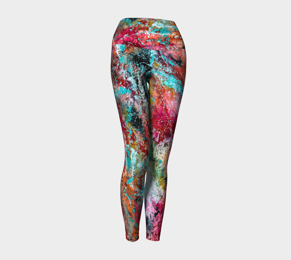 Wearable Art - Artist Generations - Opal Reef Leggings