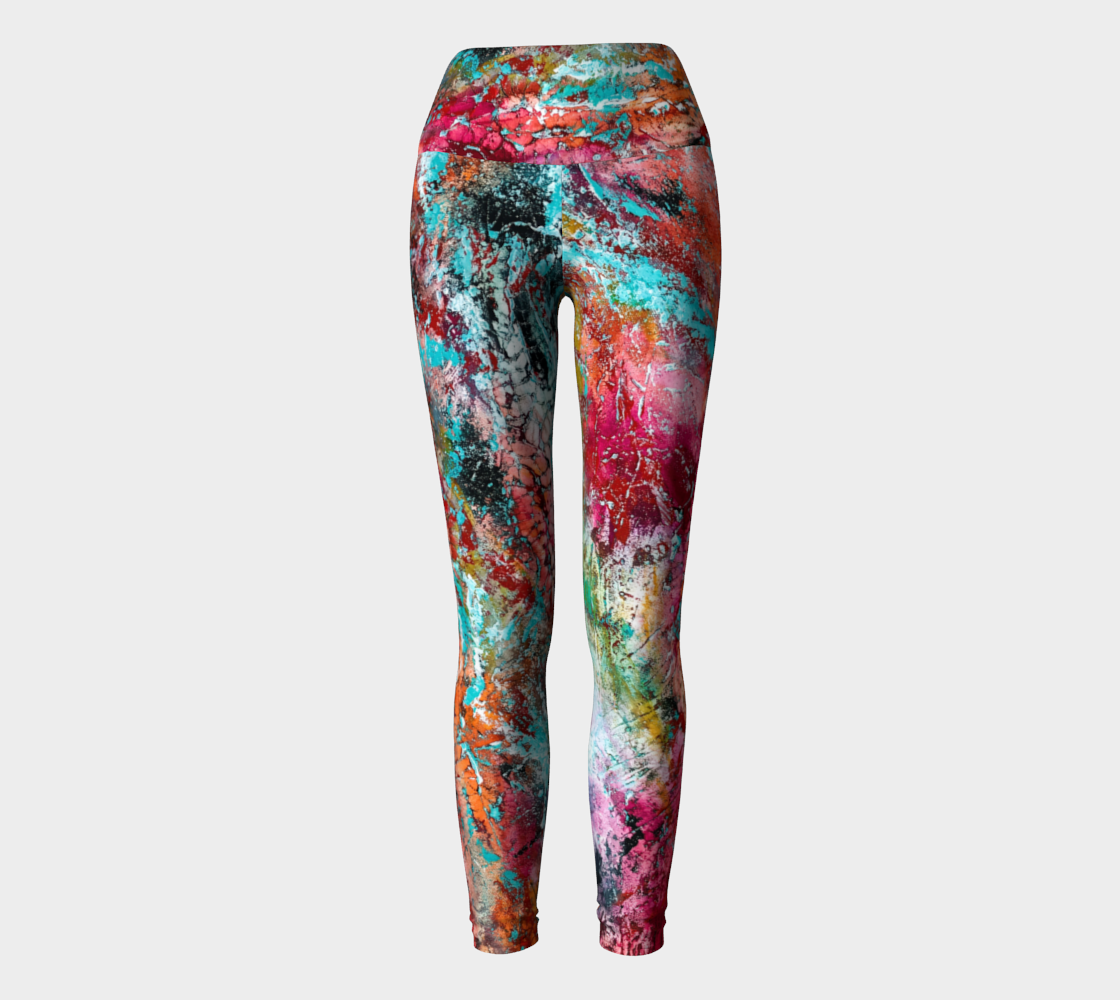 Wearable Art - Artist Generations - Opal Reef Leggings