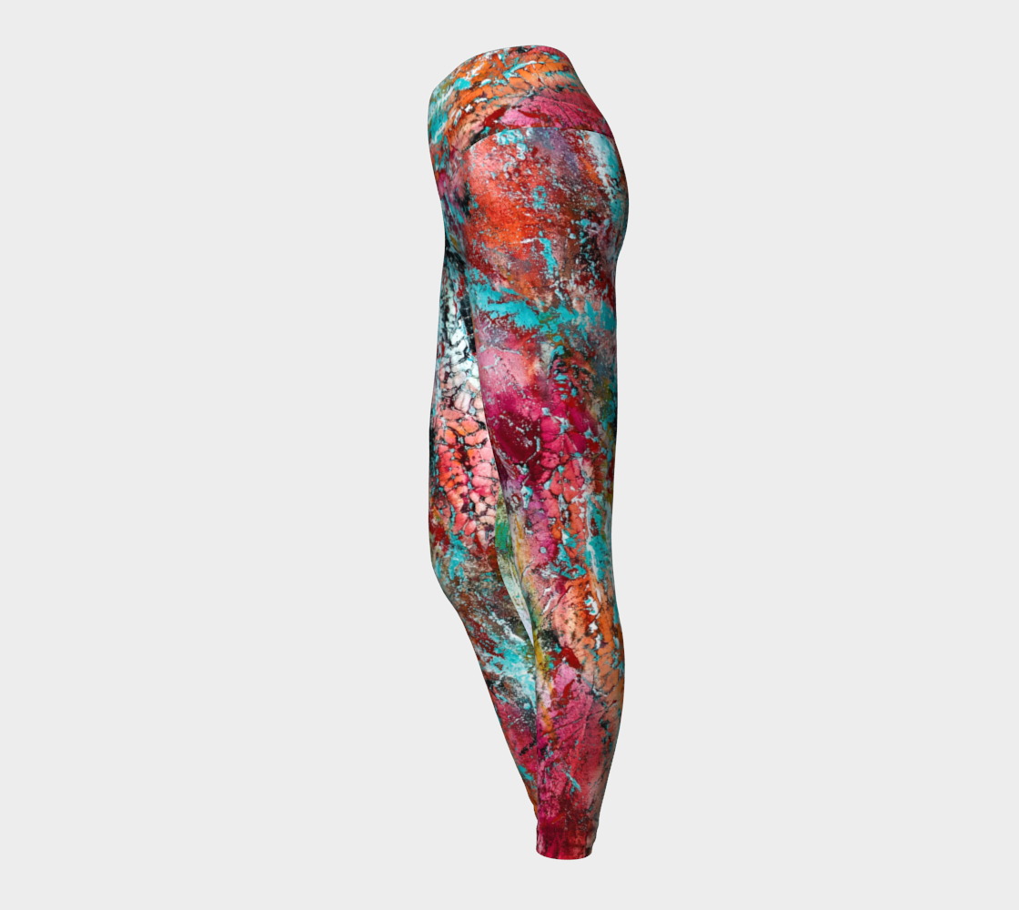 Wearable Art - Artist Generations - Opal Reef Leggings